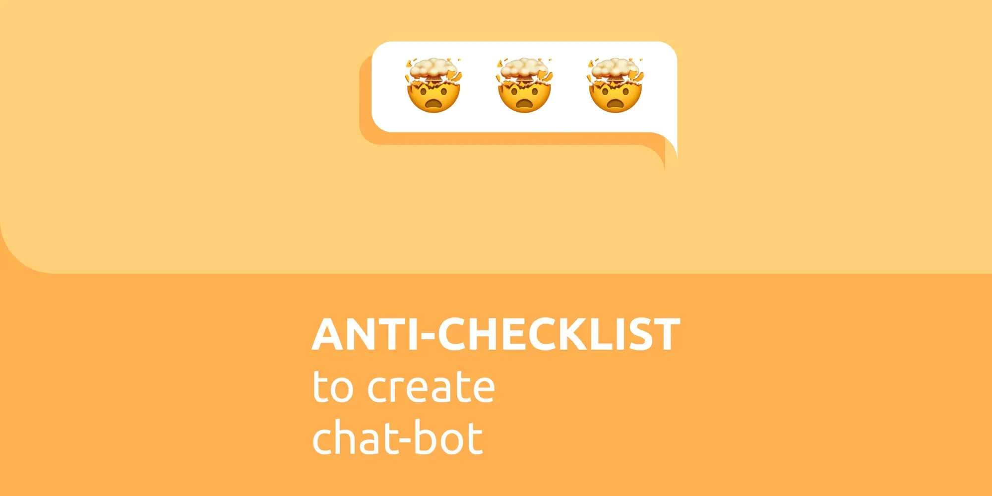 ANTI-cheklist to create chat-bot