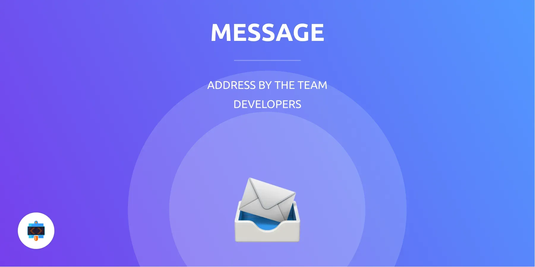 Message from the team